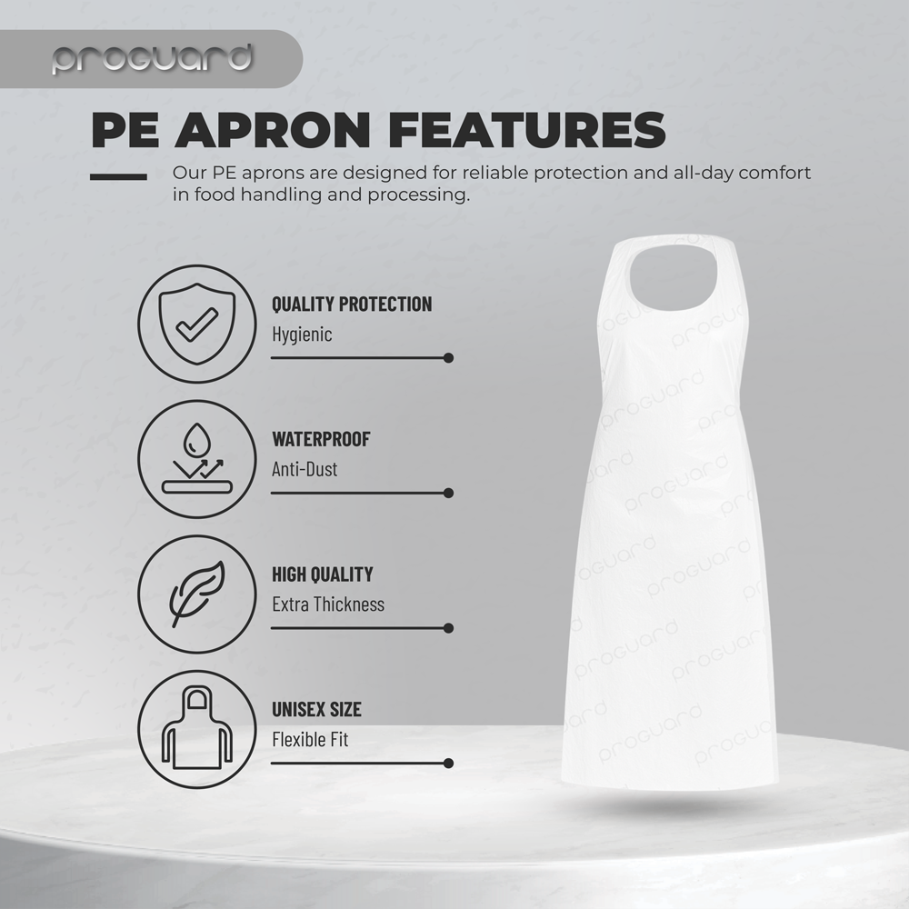 Proguard PE Apron (Ideal) | 100pcs/pack - Image 3