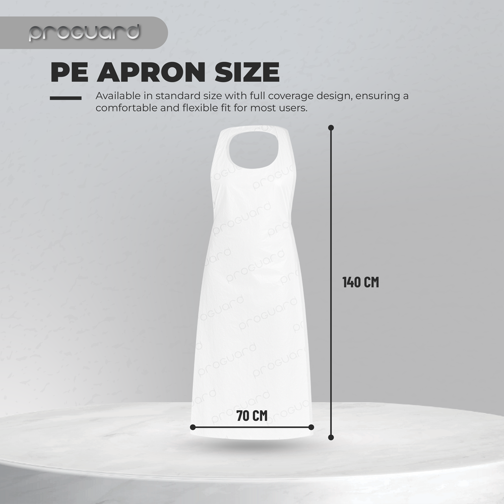 Proguard PE Apron (Ideal) | 100pcs/pack - Image 4