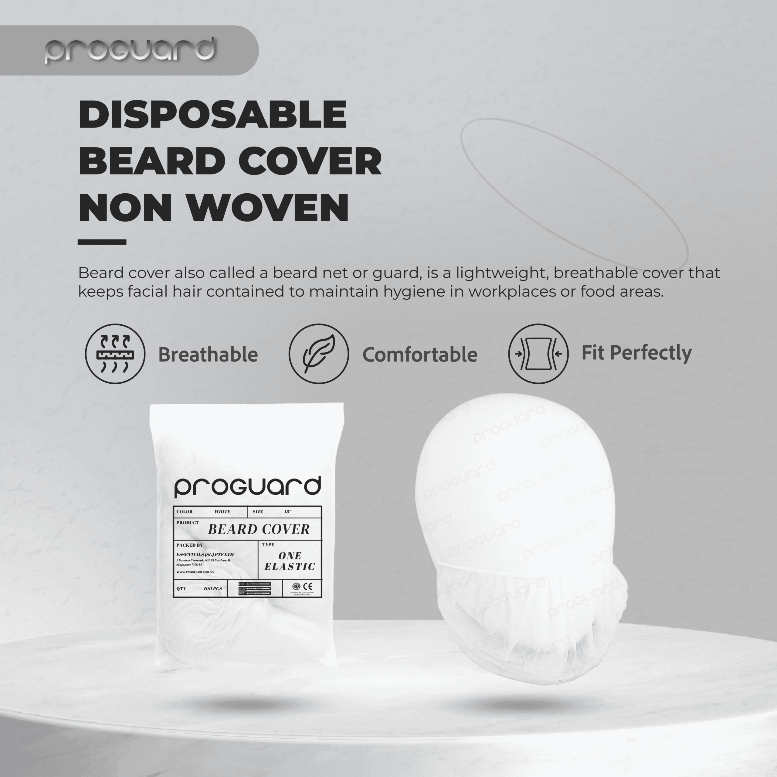 Proguard Beard Cover | 100pcs/pack