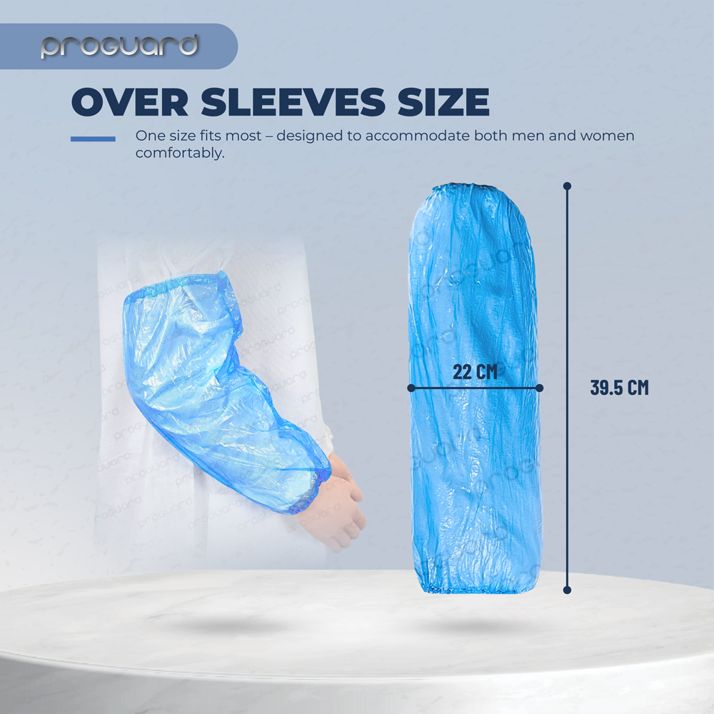 Proguard PE Over Sleeves (Blue) | 100pcs/pack - Image 4