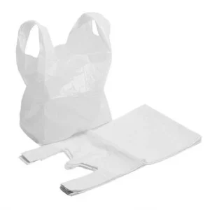 Jumbo White Carrier Bag - 28'' x 29''